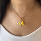 Lemon Daisy Necklace
