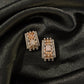 Baguette Statement Studs
