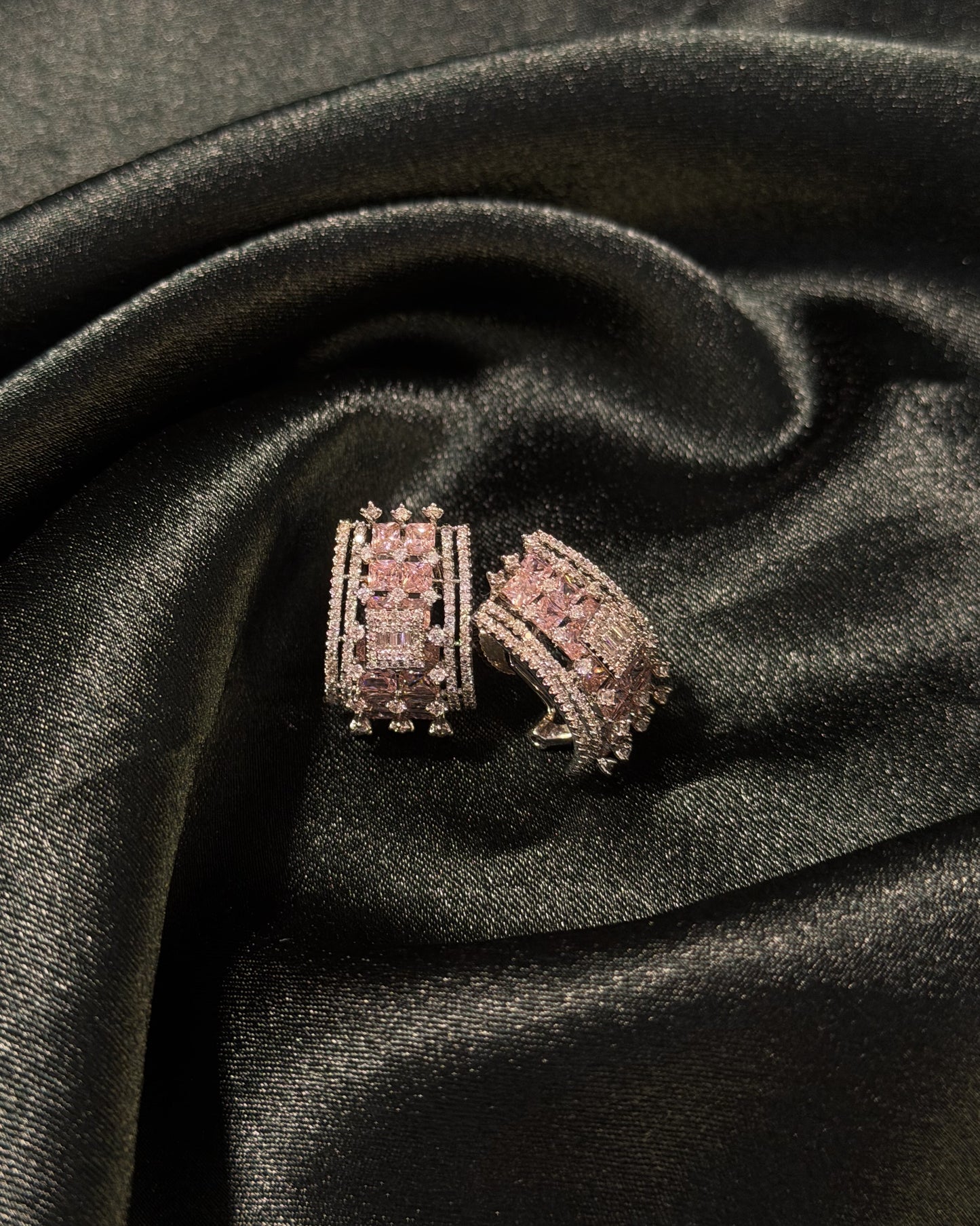 Baguette Statement Studs