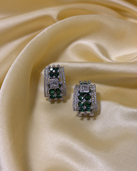 Baguette Statement Studs