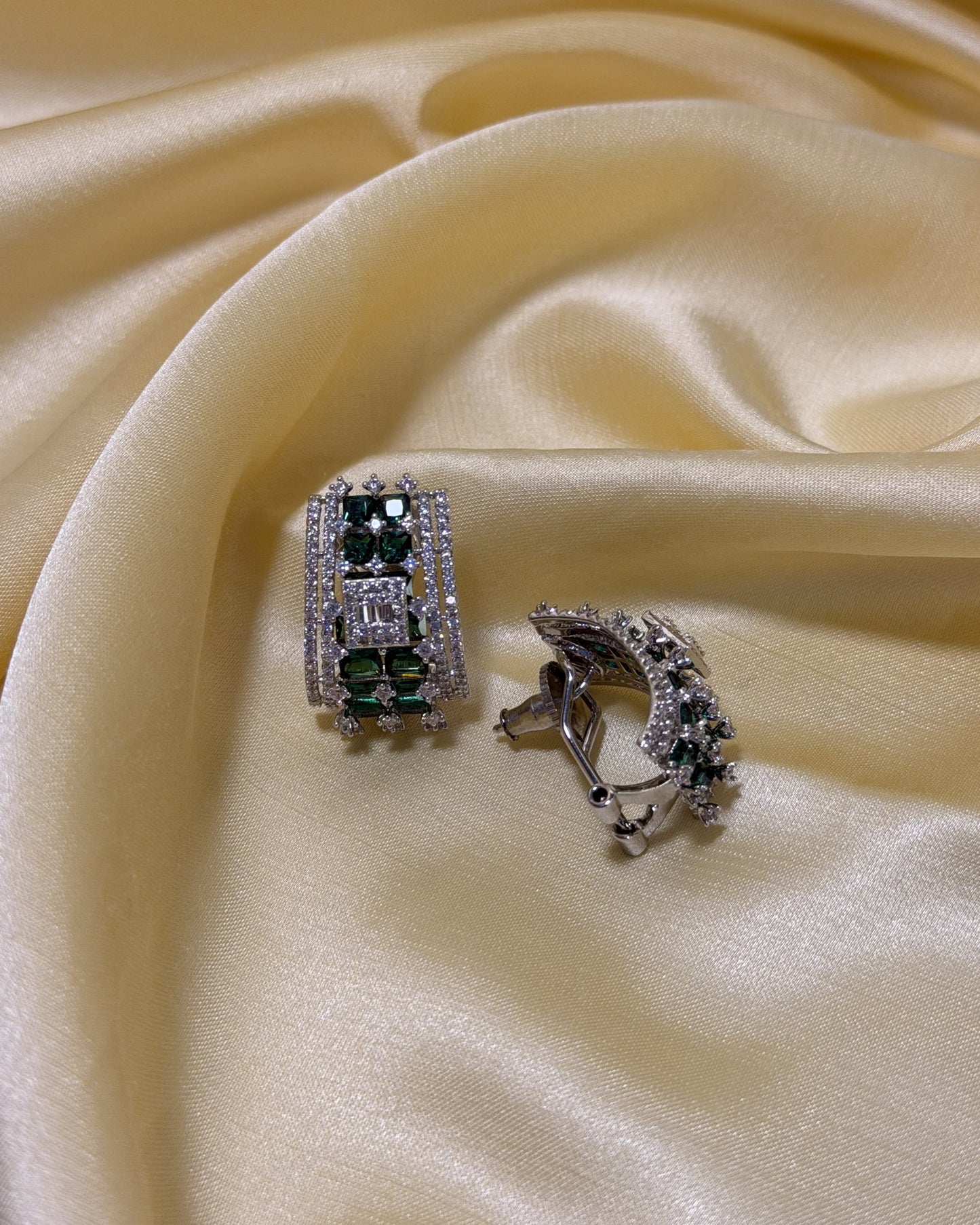 Baguette Statement Studs