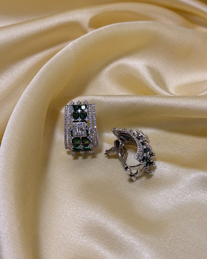 Baguette Statement Studs