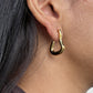 Sculpted Gold Earrings