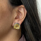 Sculpted Duo Studs