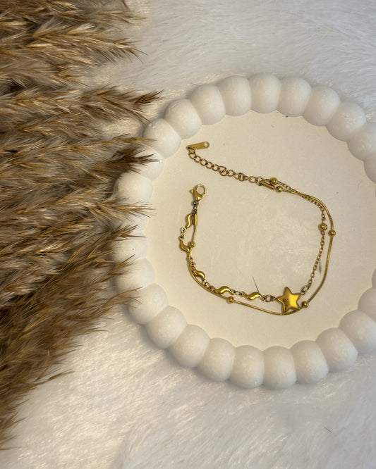 Stella Layered Chain Bracelet