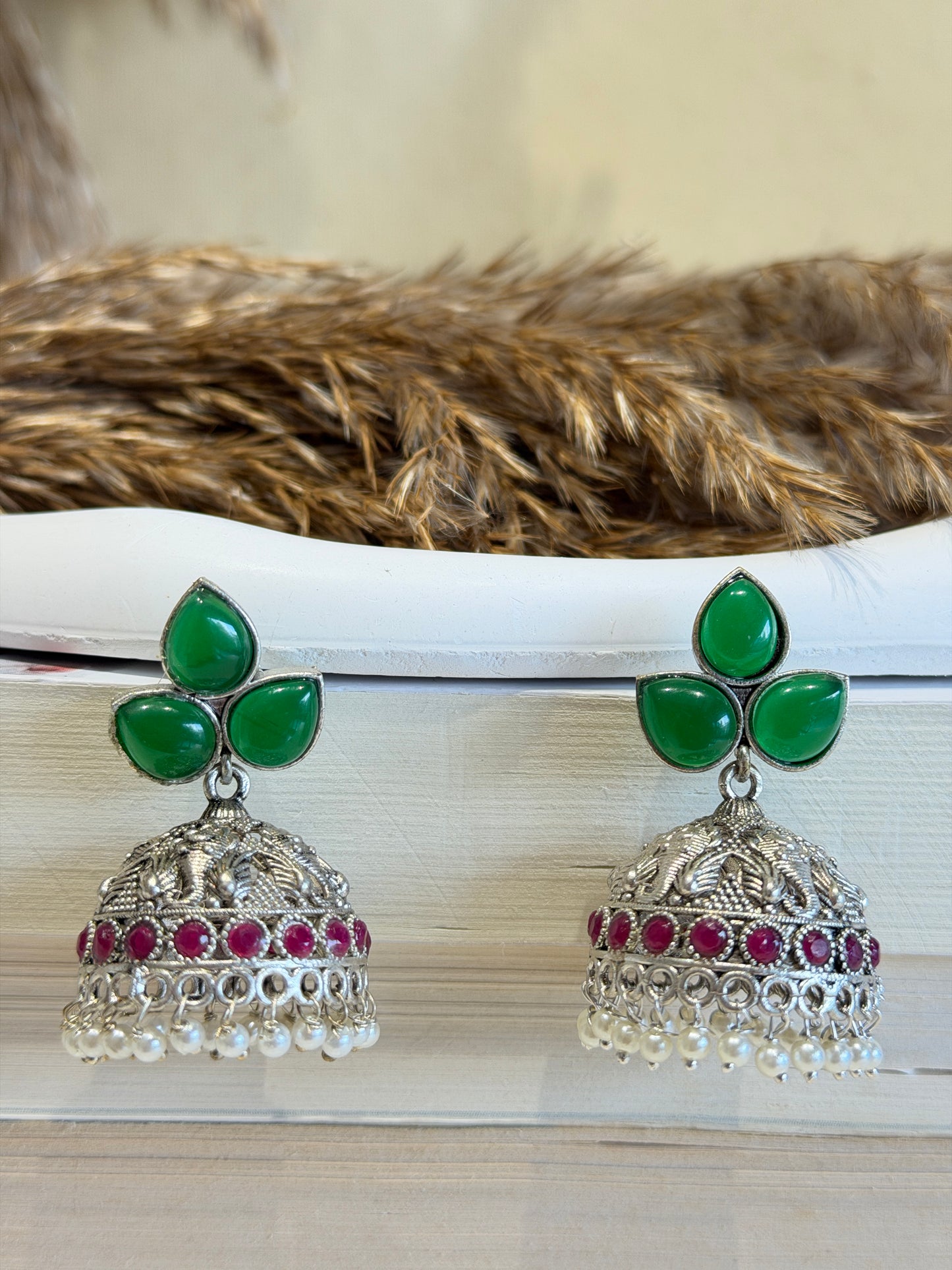 Noor Mahal Jhumkas