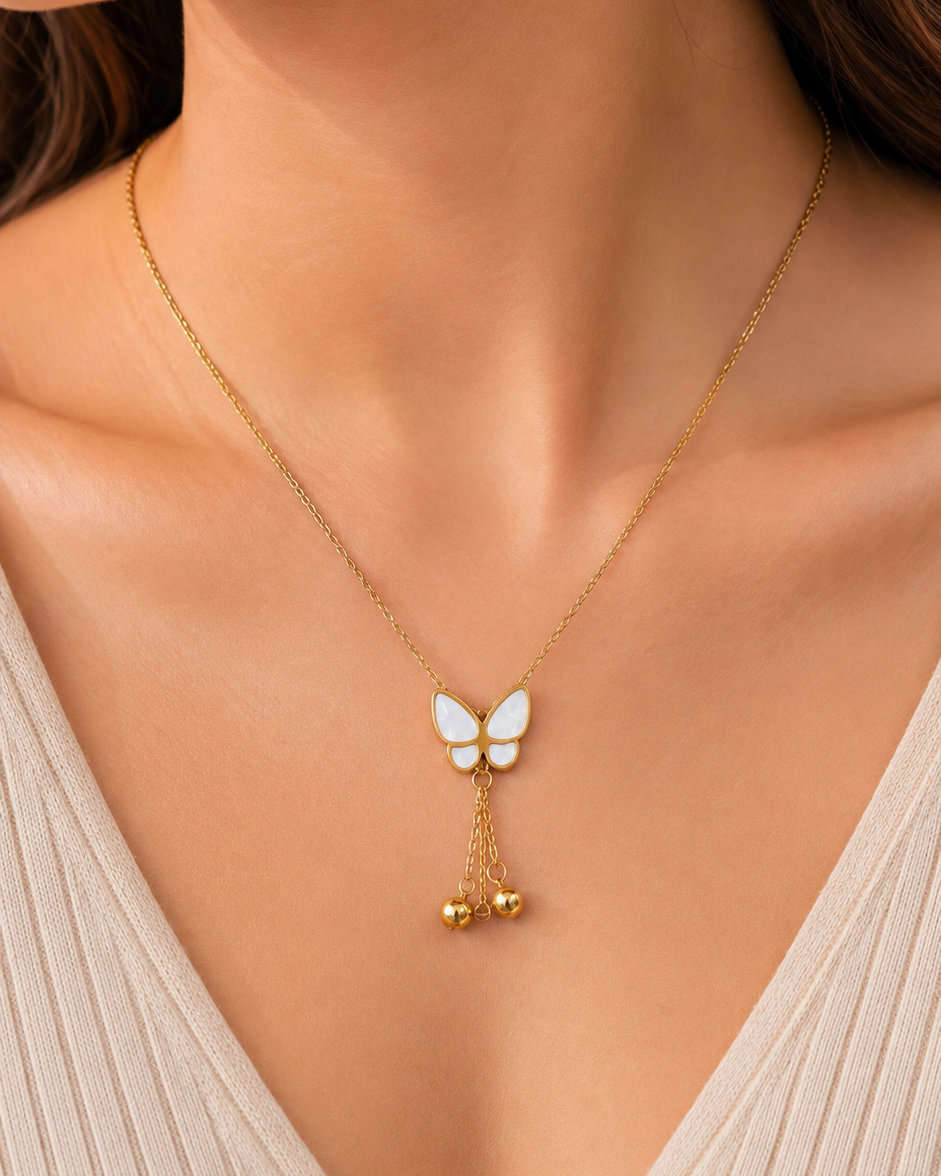 Ivory Wings Necklace