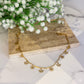Floral Charm Anklet