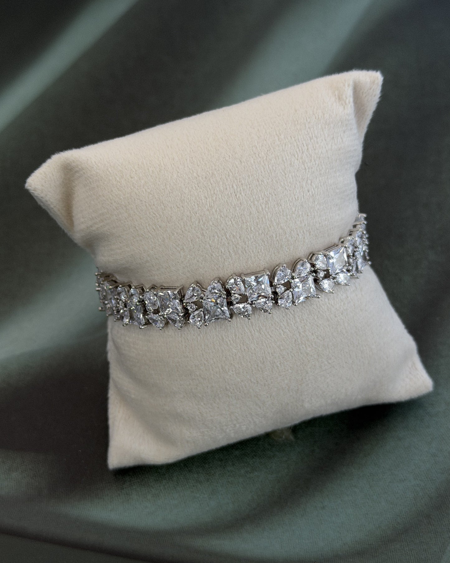 Royal Radiance Tennis Bracelet