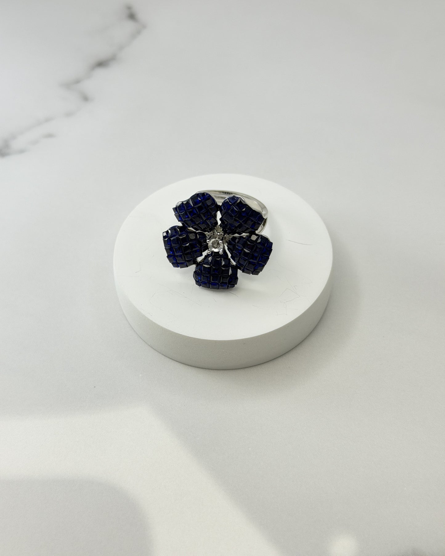 Sapphire Bloom Ring