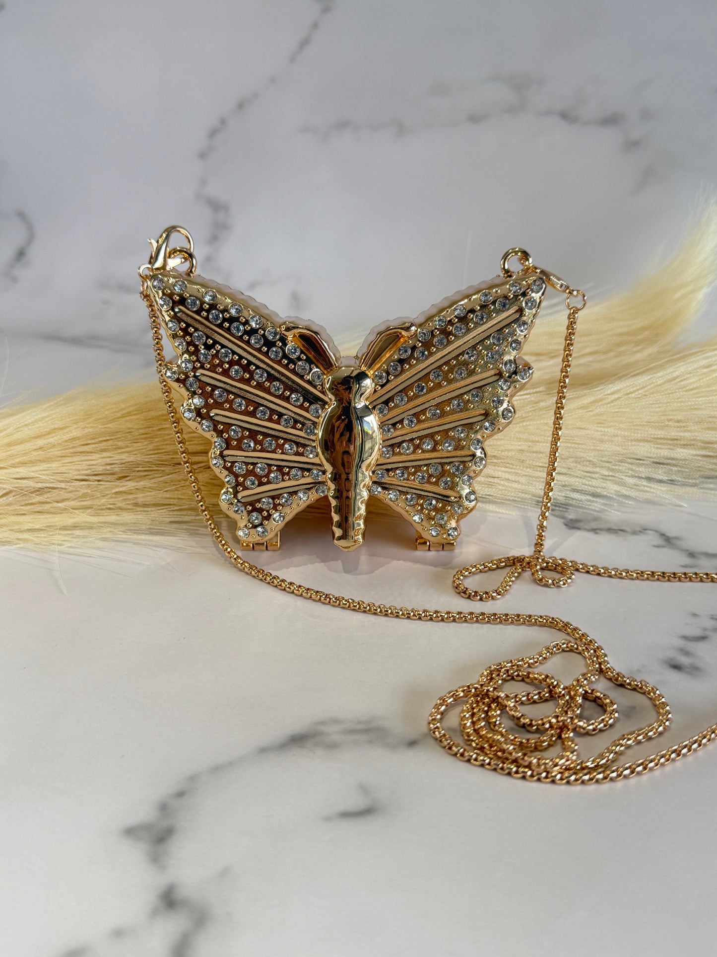 Butterfly Mini Metal Bag