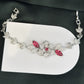 Scarlet Petal Bracelet