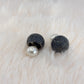 Midnight Pearl Duo Studs