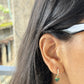 Dainty Heart Drop Earrings