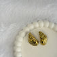 Golden Seashell Studs