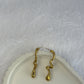 Wavy Statement Earrings
