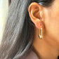 Sculpted U Hoops