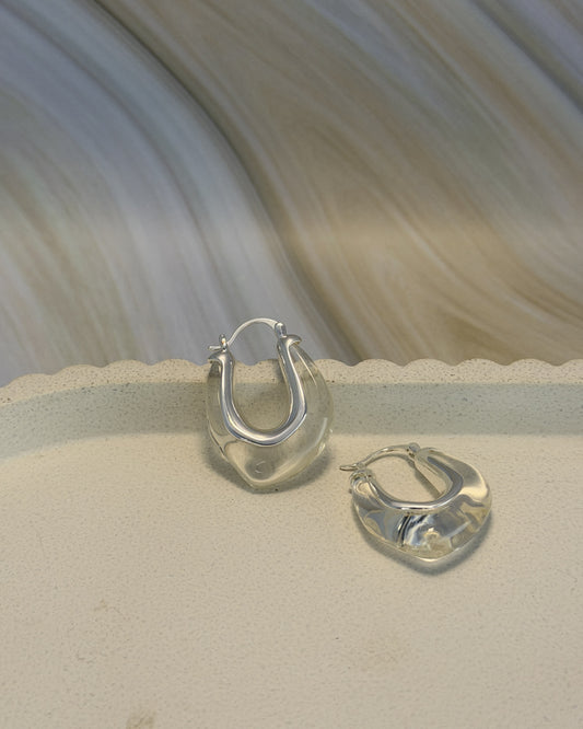 Bloom Curve Hoops