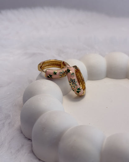 Rangrez Meenakari Hoops