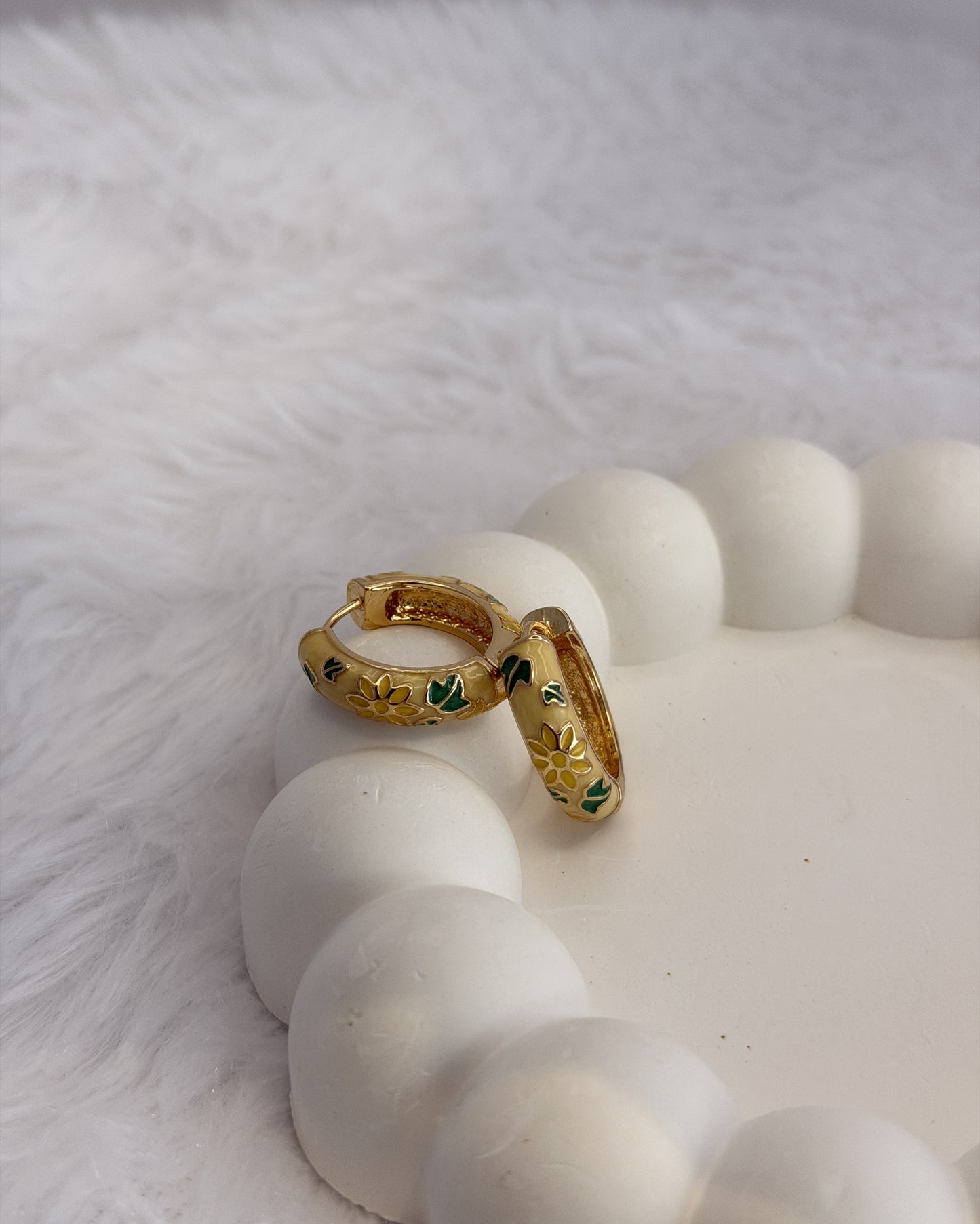 Rangrez Meenakari Hoops