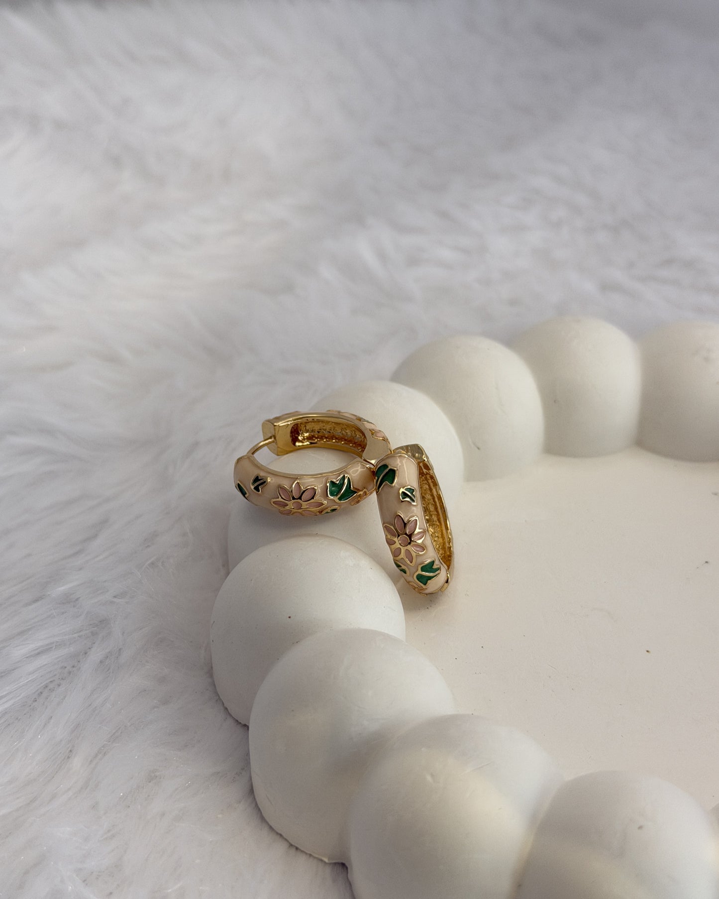 Rangrez Meenakari Hoops