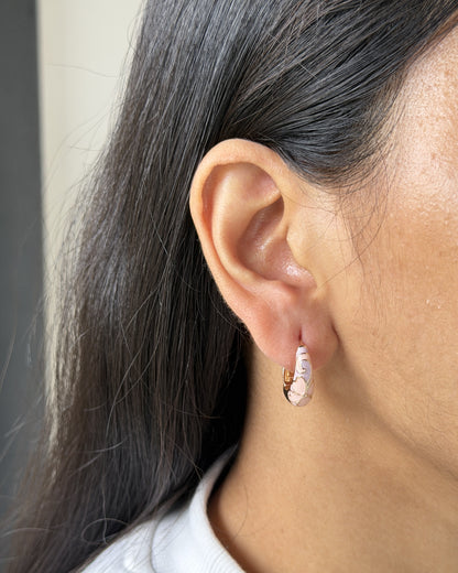 Dilruba Meenakari Hoops