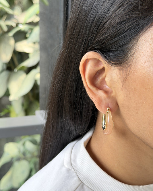 Bloom Curve Hoops