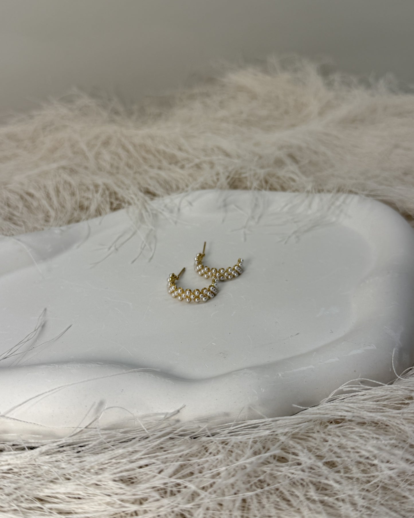 Dainty Pearl Earrings