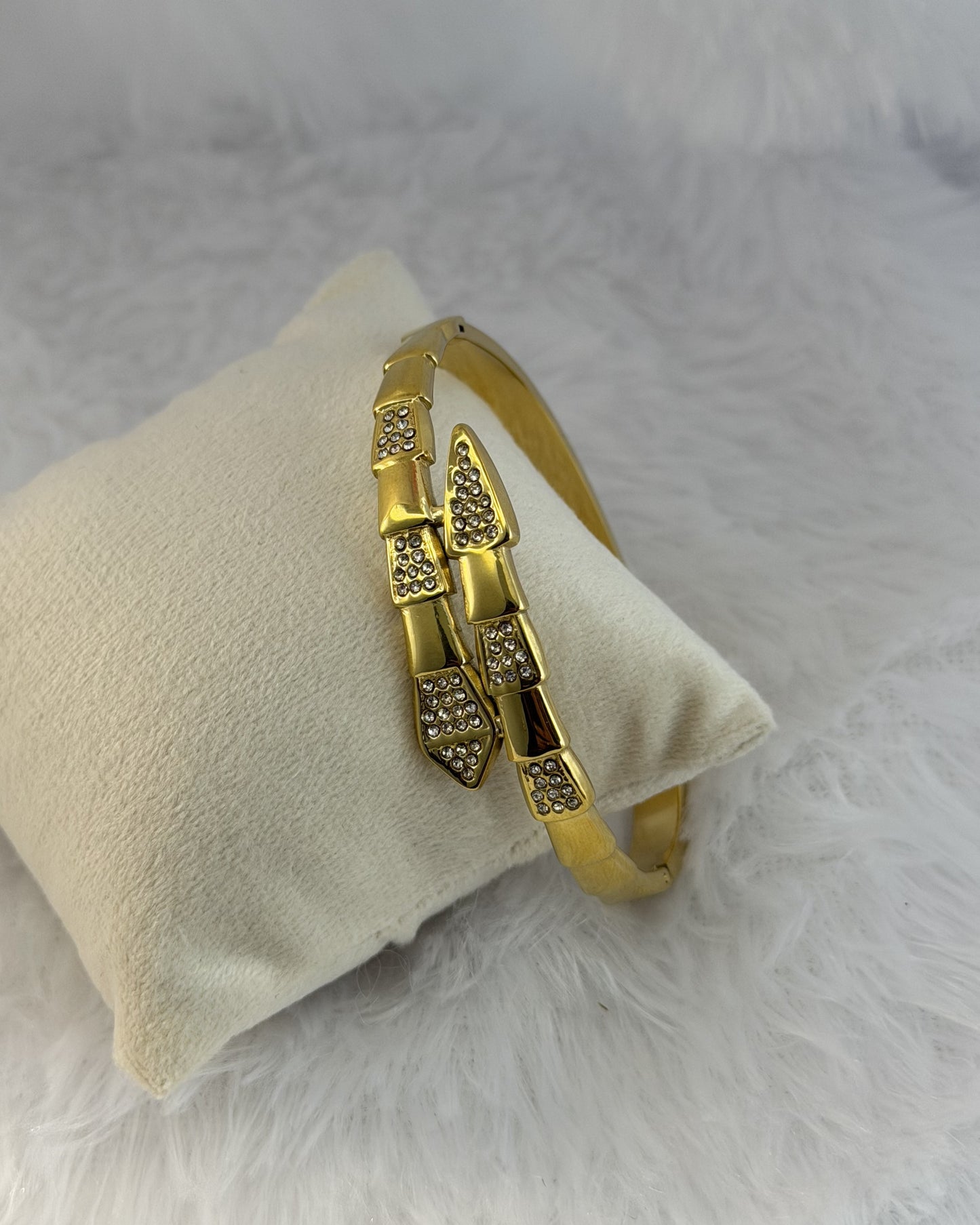 Snake Studded Bracelet