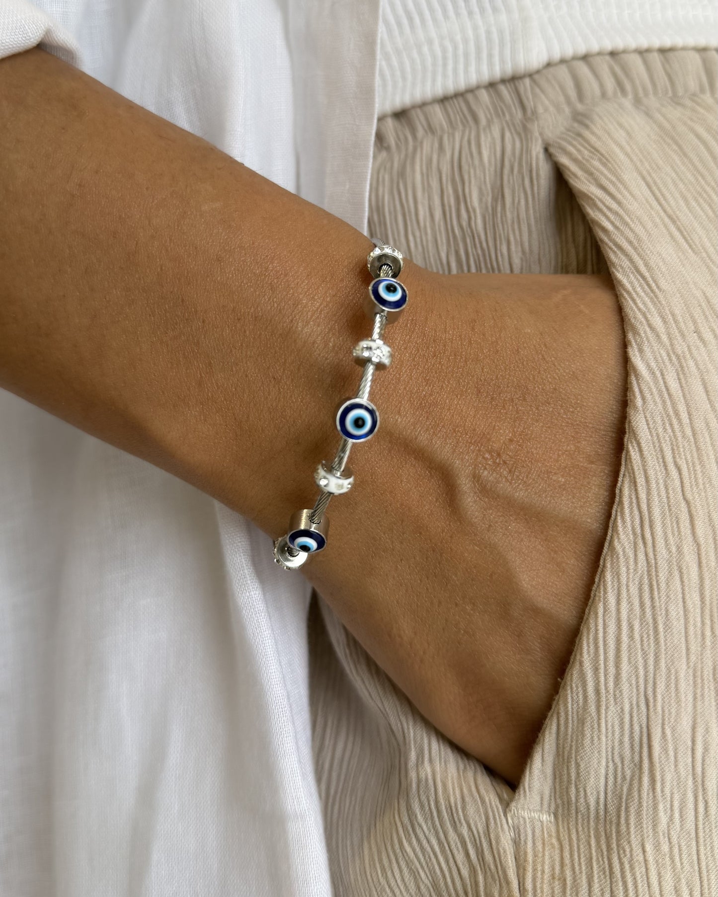 Evil Eye Cuff