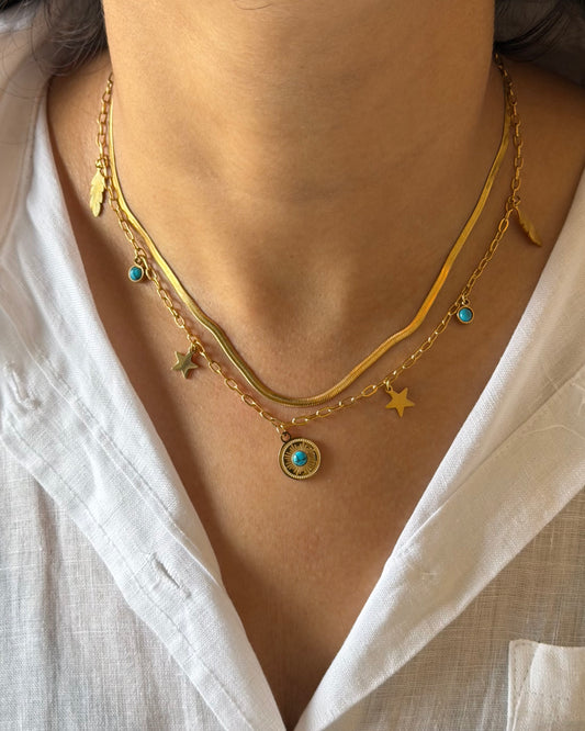 Solaris Layered Necklace