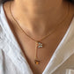 Butterfly Drop Necklace