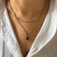 Emerald Layered Necklace