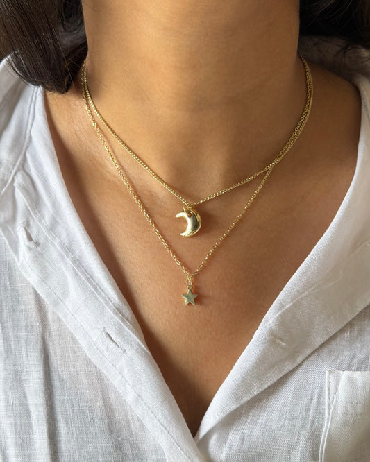 Moonlit Star Necklace