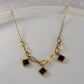 Emerald Trio Necklace