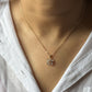 Petal Studded Necklace
