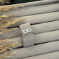 Silver Leaf Ring (Size Adjustable)