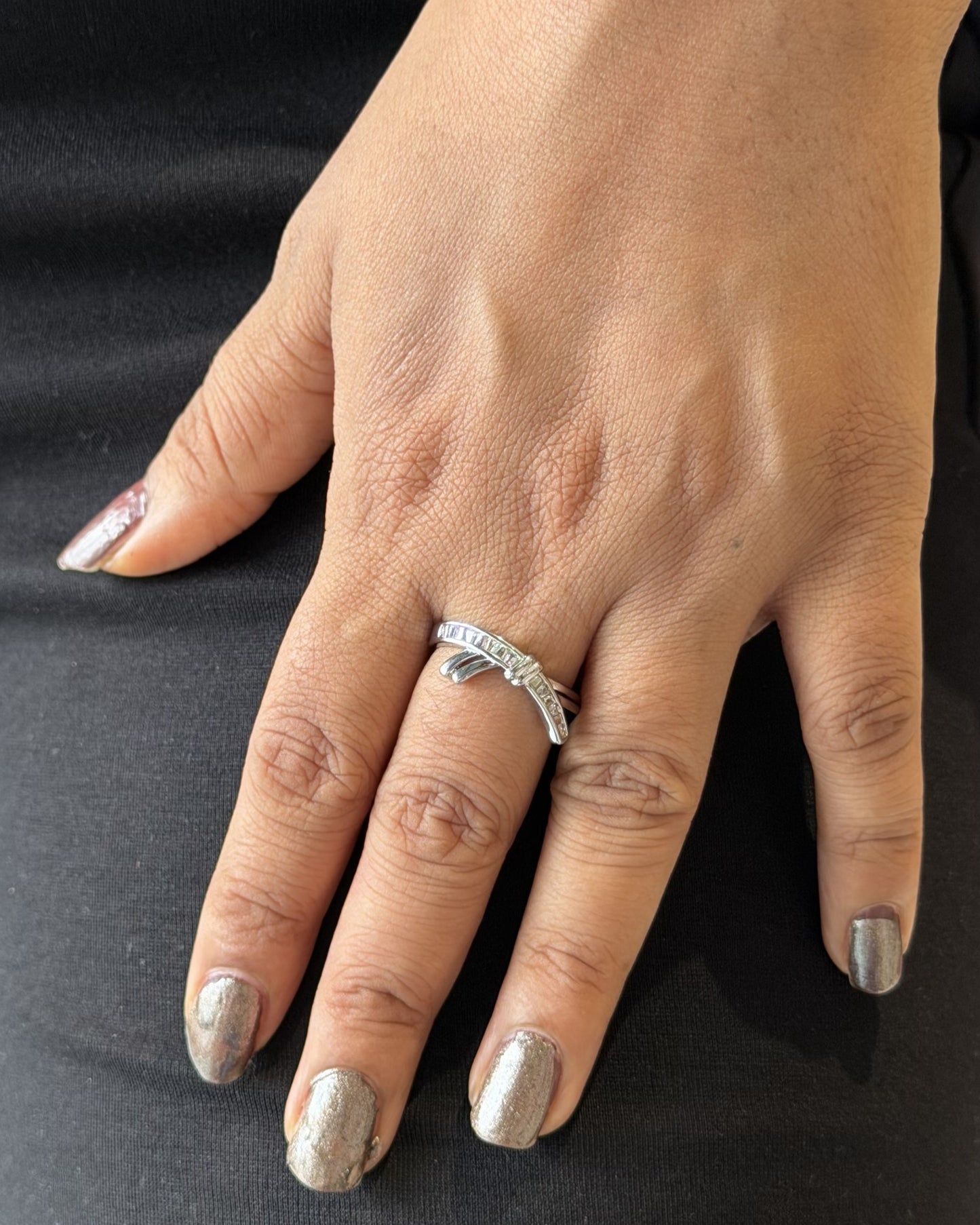 Ribbon Glow Ring (Size Adjustable)