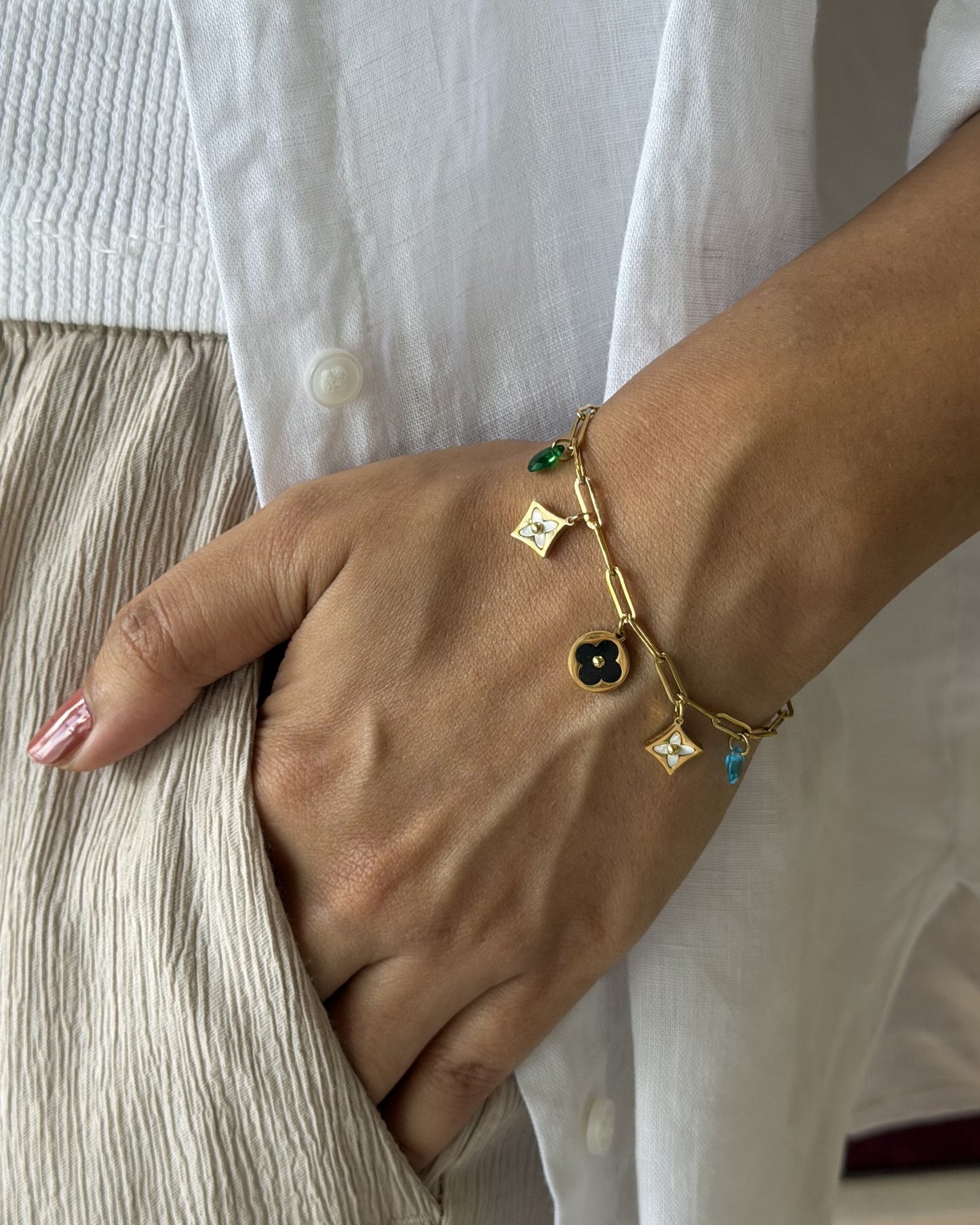 Flora Gem Bracelet