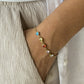 Rainbow Heart Bracelet
