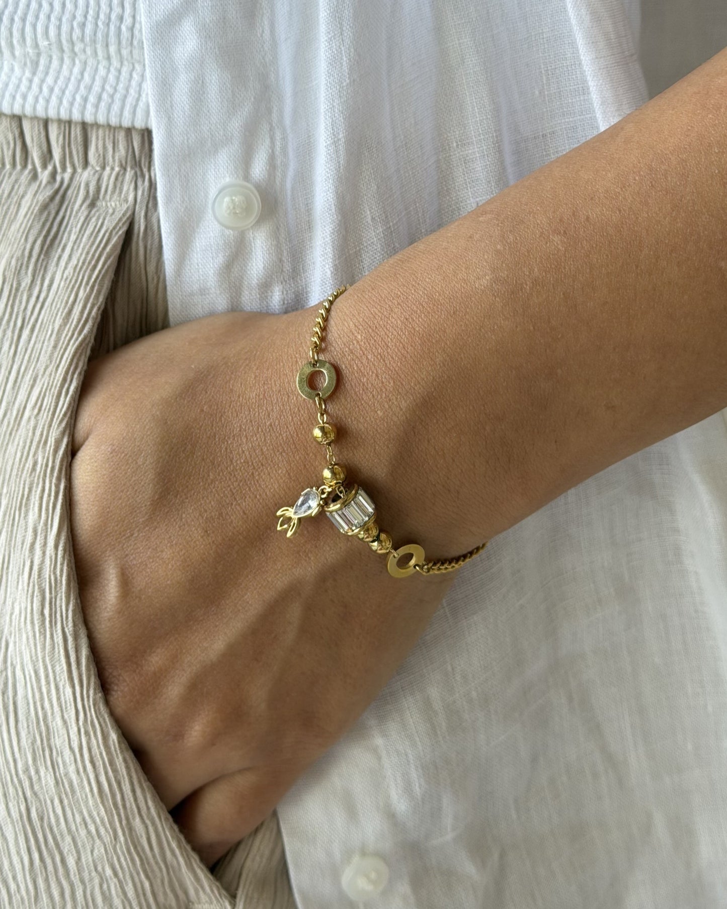 Crystal Bloom Bracelet