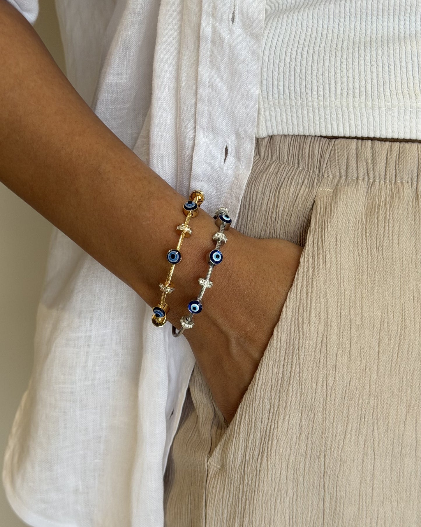 Evil Eye Cuff