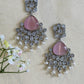 Rosé Crystal Danglers