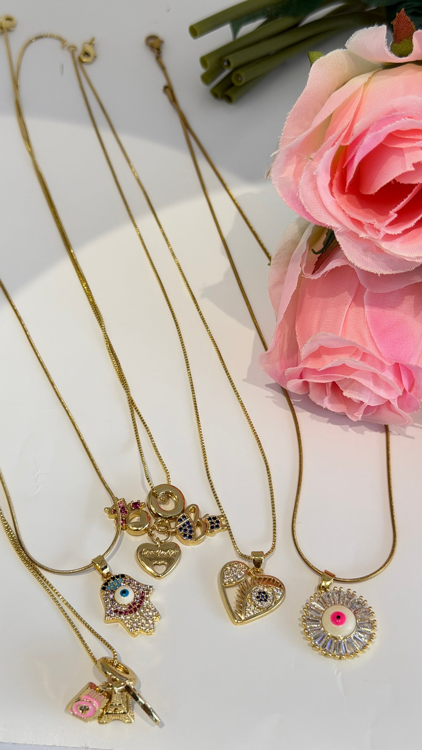 Charm Necklace | A Charm for Every Mood (Gold)