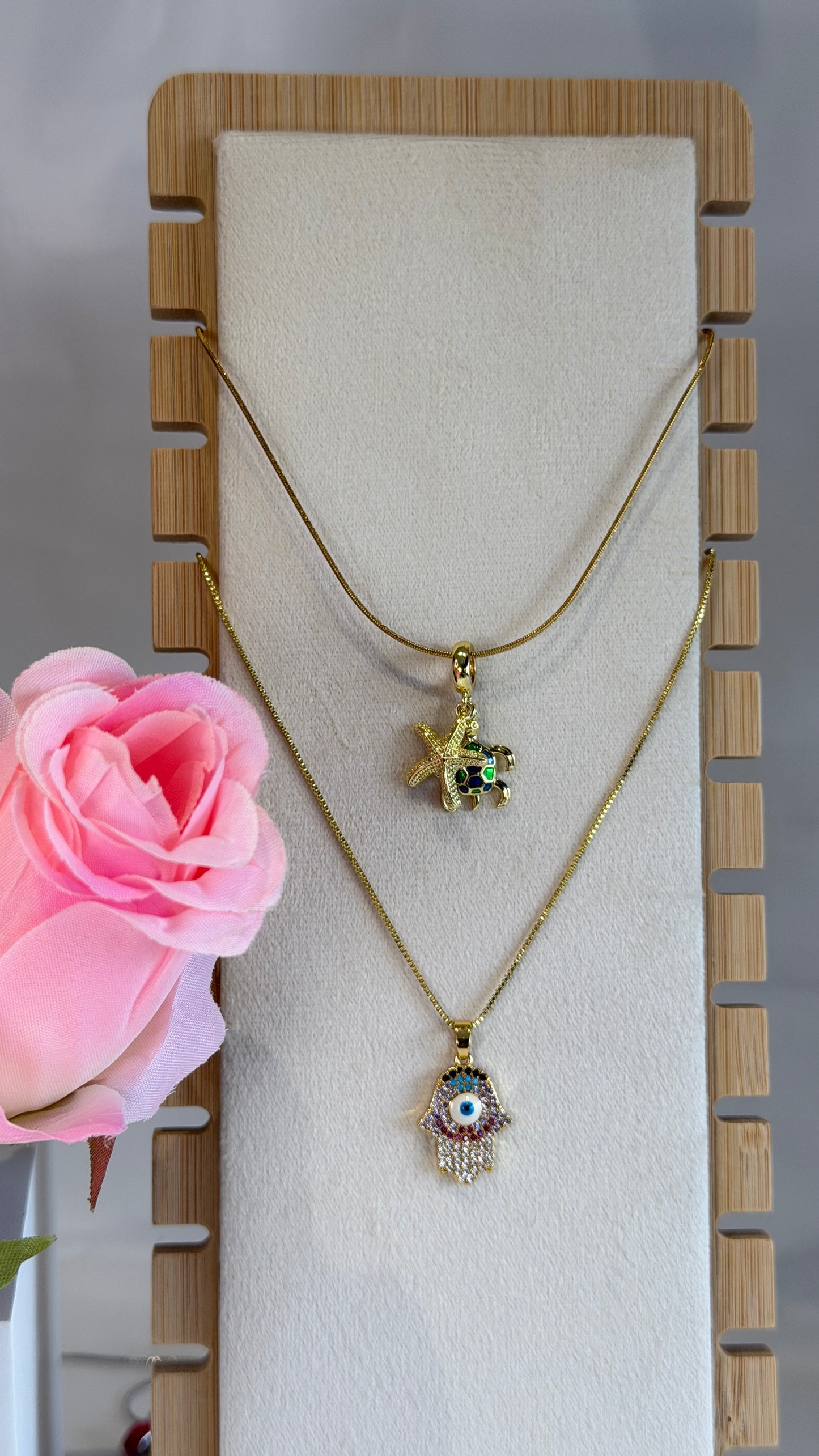 Charm Necklace | A Charm for Every Mood (Gold)