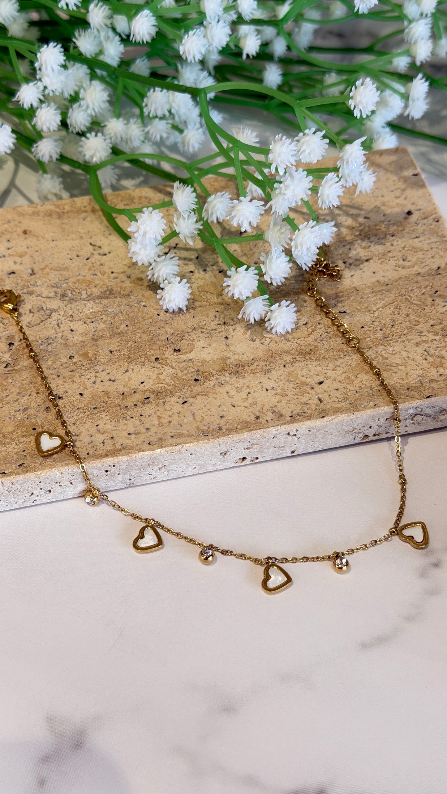 Heart Whisper Anklet