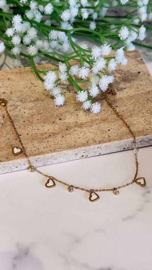 Heart Whisper Anklet