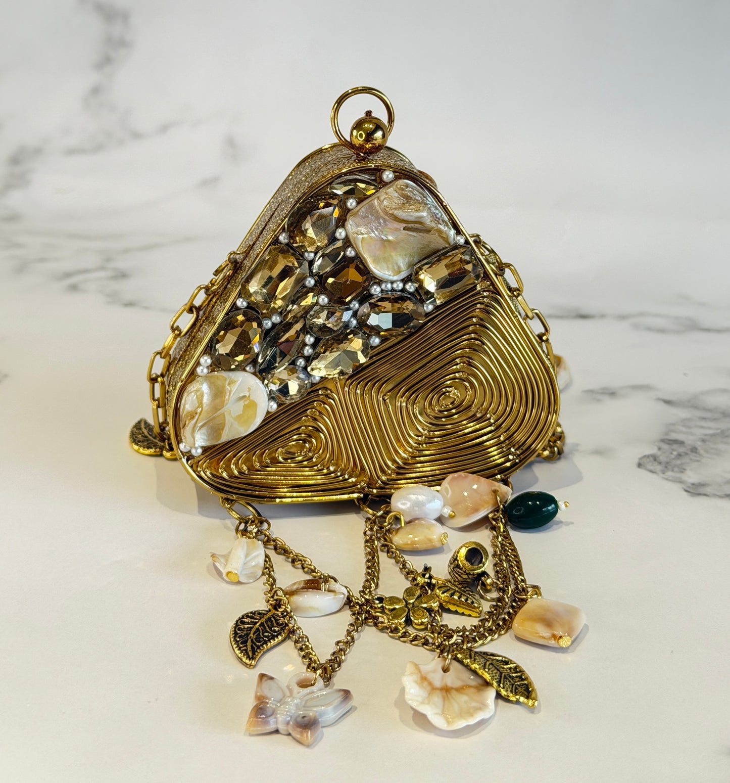 Boho Muse Mini Triangle Shape Bag