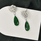 Scarlet Petal Earrings