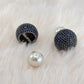 Midnight Pearl Duo Studs